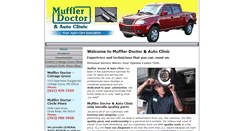 Desktop Screenshot of mufflerdoctor.net